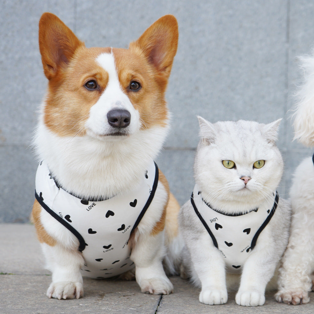 Lightweight Pet Vest Anti Lint Comfortable Breathable Wear