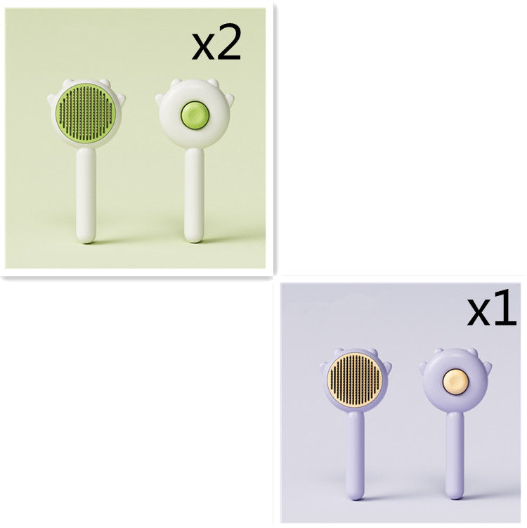 Pet Grooming Massage Comb Hair Removal Cleaning Tool