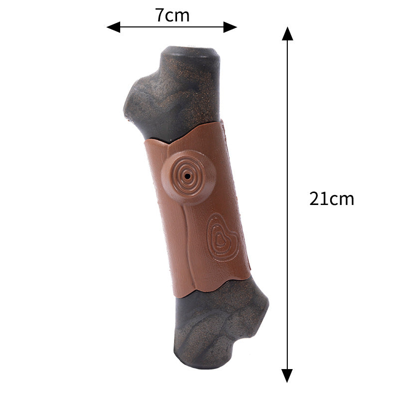 Durable Indestructible Pet Chew Toy Bacon Flavor Large Breed