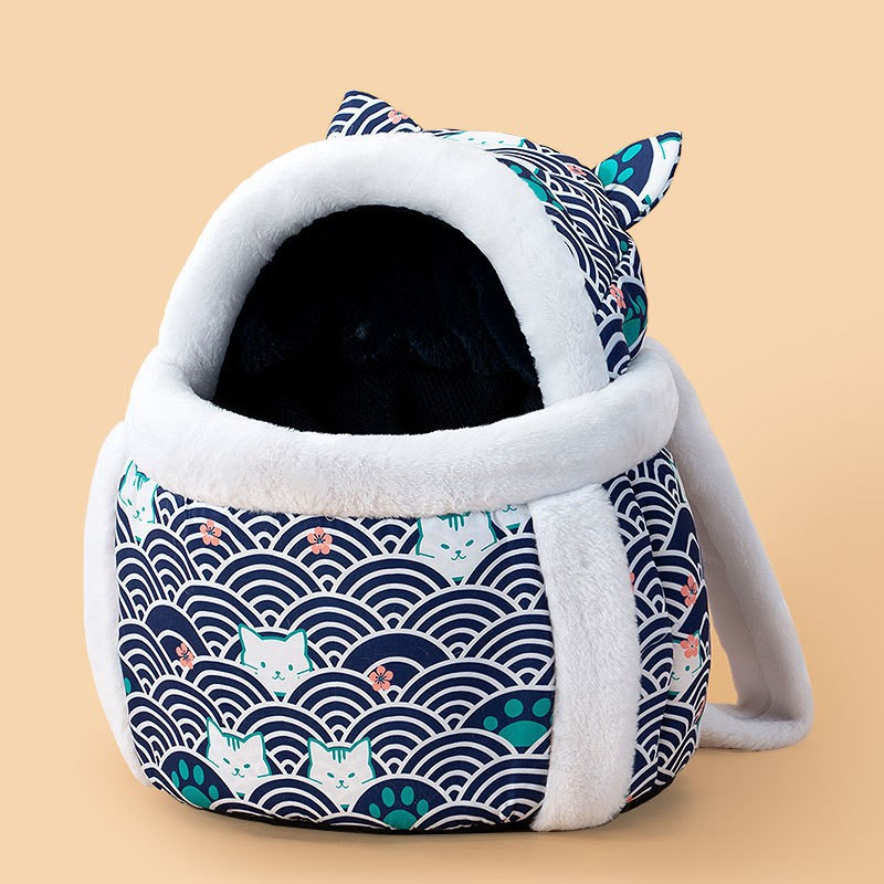 Pet Animal Shaped Diaper Backpack Portable Carrier Bag