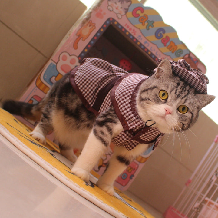 Pet Detective Cloak Hat Costume Funny Outfit Apparel