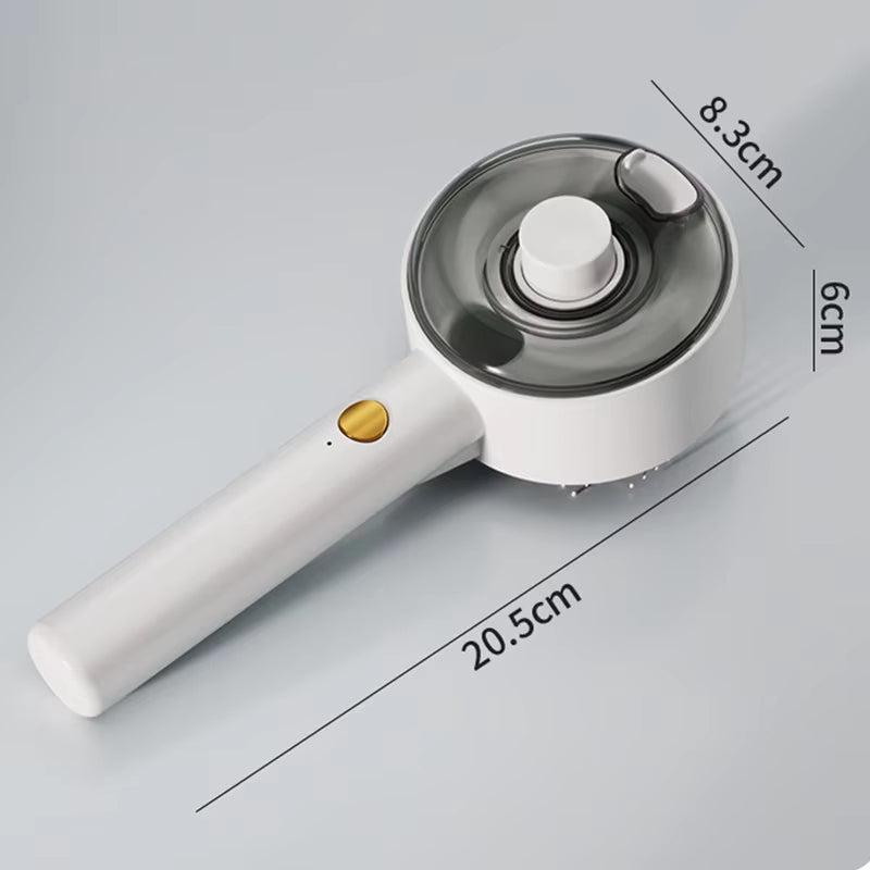 3 In 1 Electric Steam Pet Grooming Massage Brush Tool