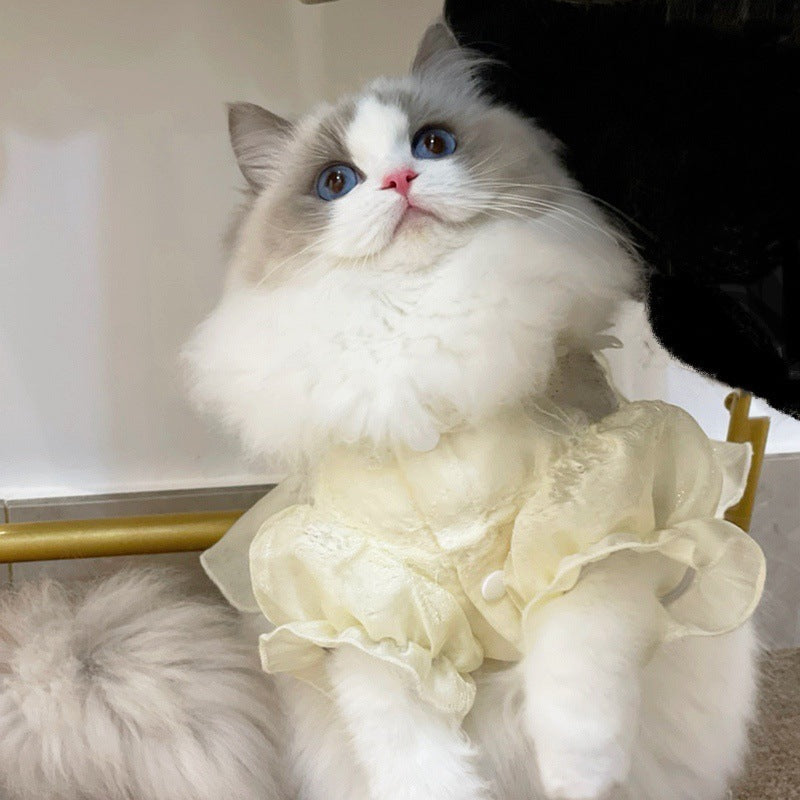 Pet Thin Anti Shedding Kitten Clothing Apparel
