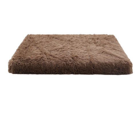 Plush Square Pet Bed Memory Foam Deep Sleep Sofa Bed