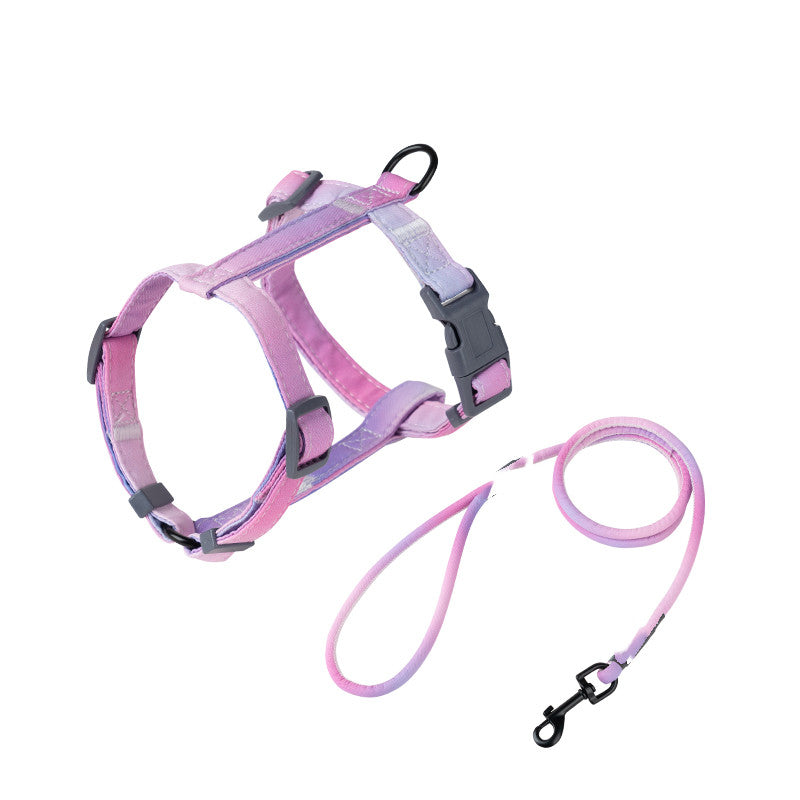 Fashion Pet Leash Anti Escape Secure Walking Lead