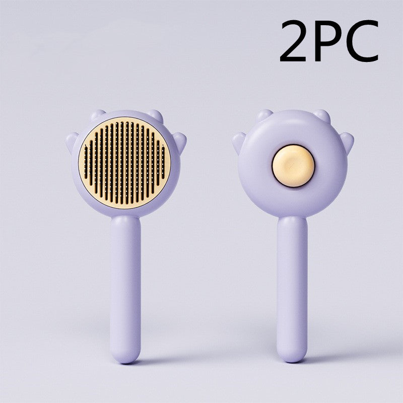 Pet Grooming Massage Comb Hair Removal Cleaning Tool