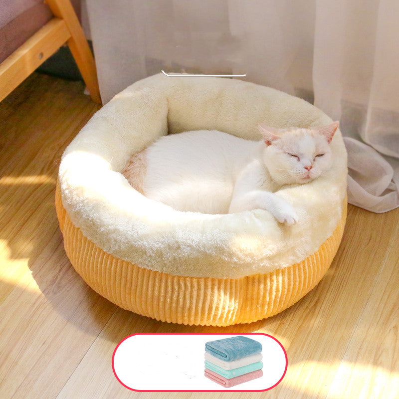 Four Seasons Universal Enclosed Comfortable Pet Pad Bed