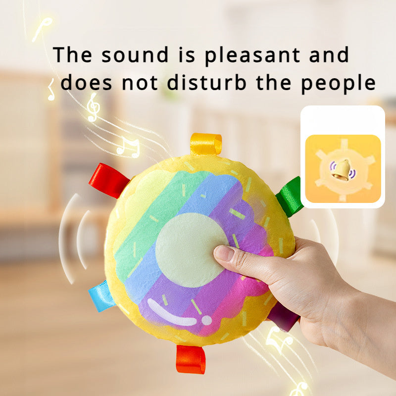 Cartoon Plush Pet Flying Disc Training Outdoor Toy