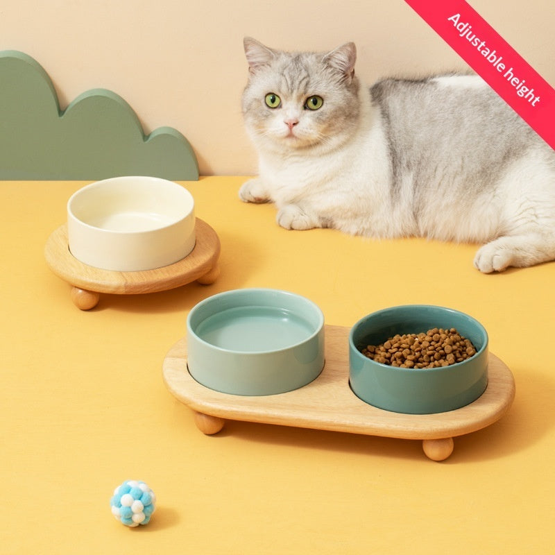 Ceramic Pet Food Feeding Bowl Supplies