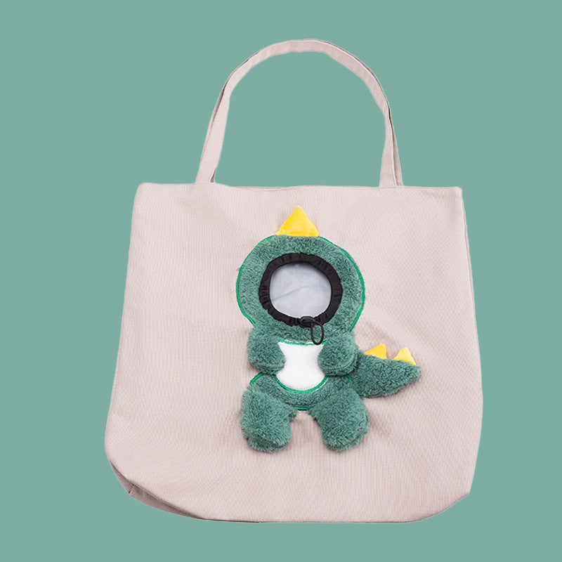 Pet Animal Shaped Diaper Backpack Portable Carrier Bag