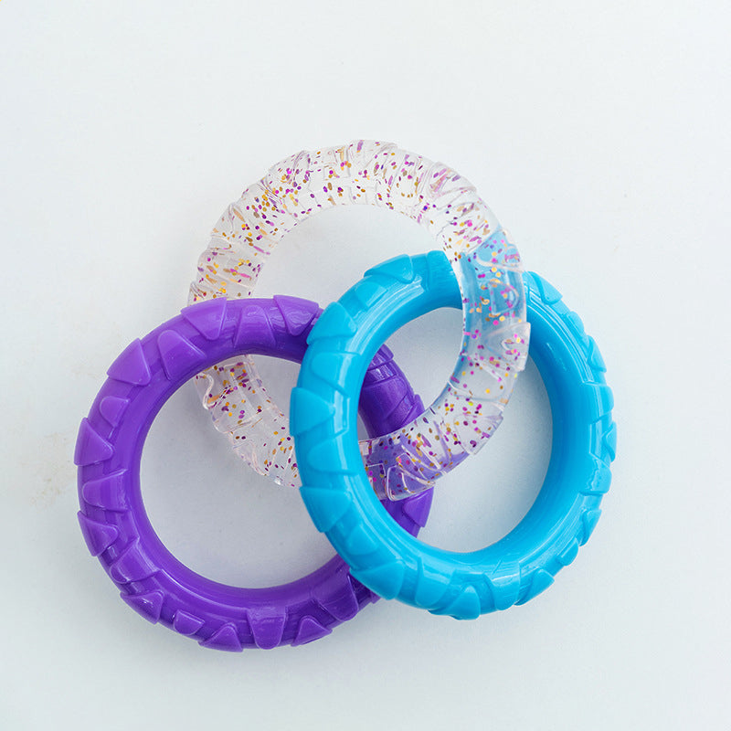 Floating Water Pet Flying Disk Training Ring Toy