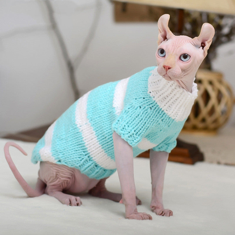 Pet Hairless Warm Sweater Clothing Apparel