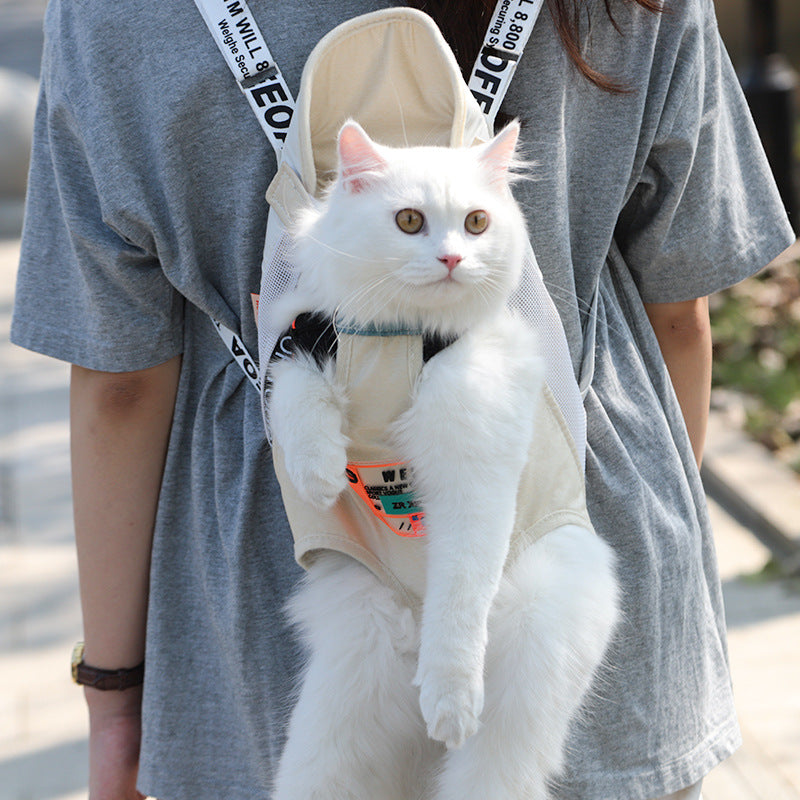 Pet Portable Shoulder Backpack Travel Carrier Bag