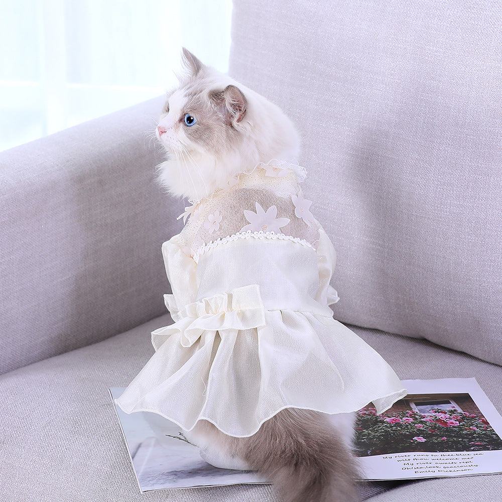 Pet Thin Anti Shedding Kitten Clothing Apparel