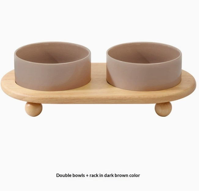 Ceramic Pet Food Feeding Bowl Supplies