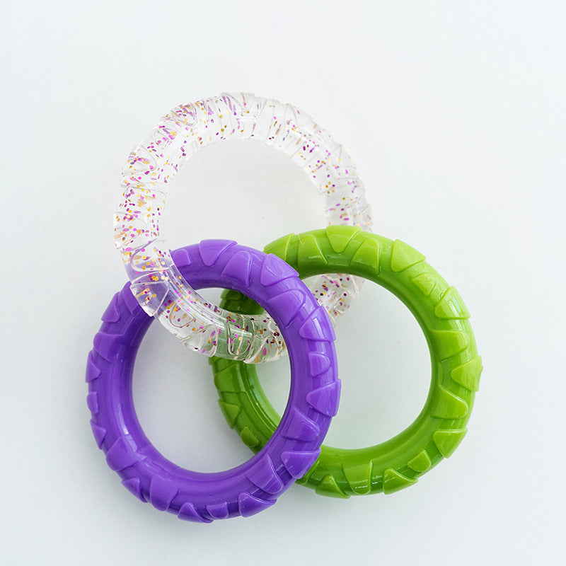 Floating Water Pet Flying Disk Training Ring Toy