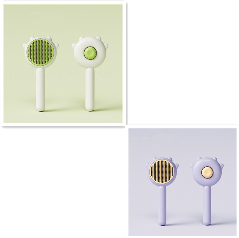 Pet Grooming Massage Comb Hair Removal Cleaning Tool