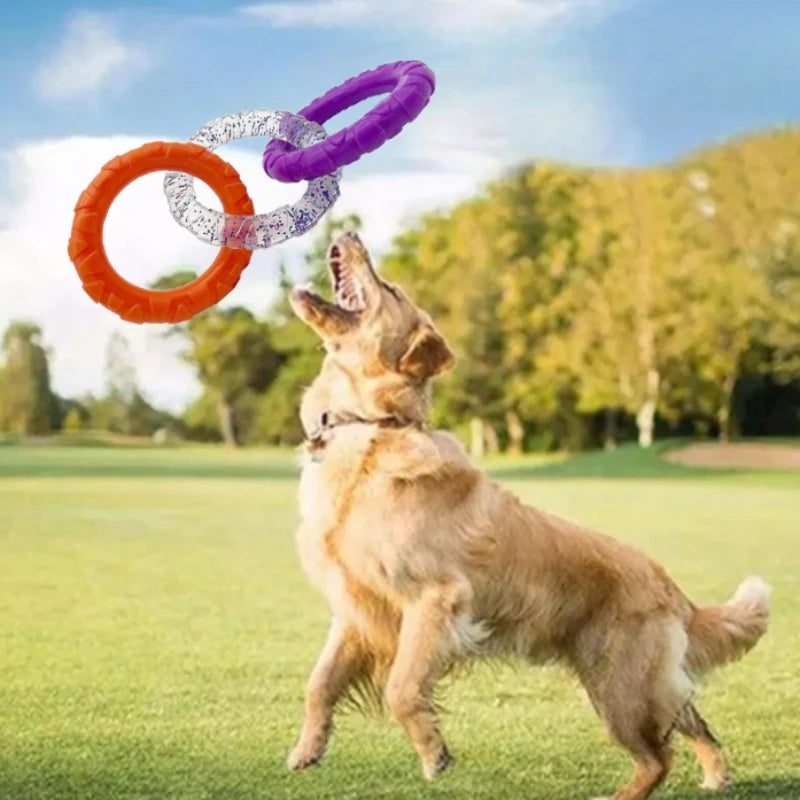 Floating Water Pet Flying Disk Training Ring Toy
