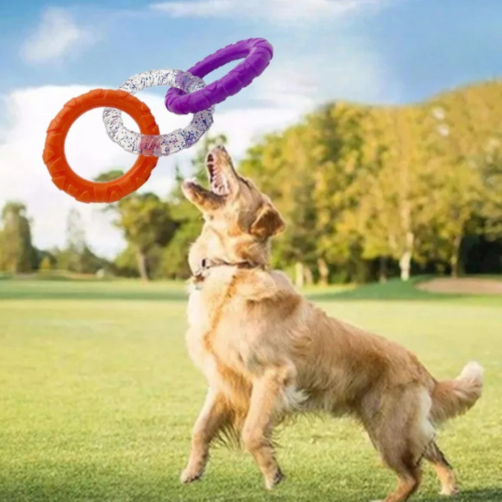 Floating Water Pet Flying Disk Training Ring Toy