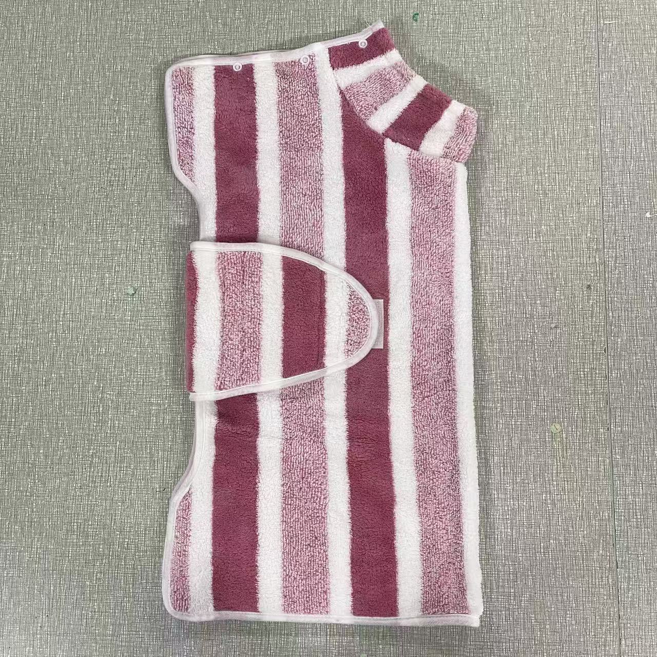 Absorbent Pet Bath Robe Quick Drying Pet Apparel