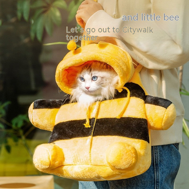 Pet Animal Shaped Diaper Backpack Portable Carrier Bag