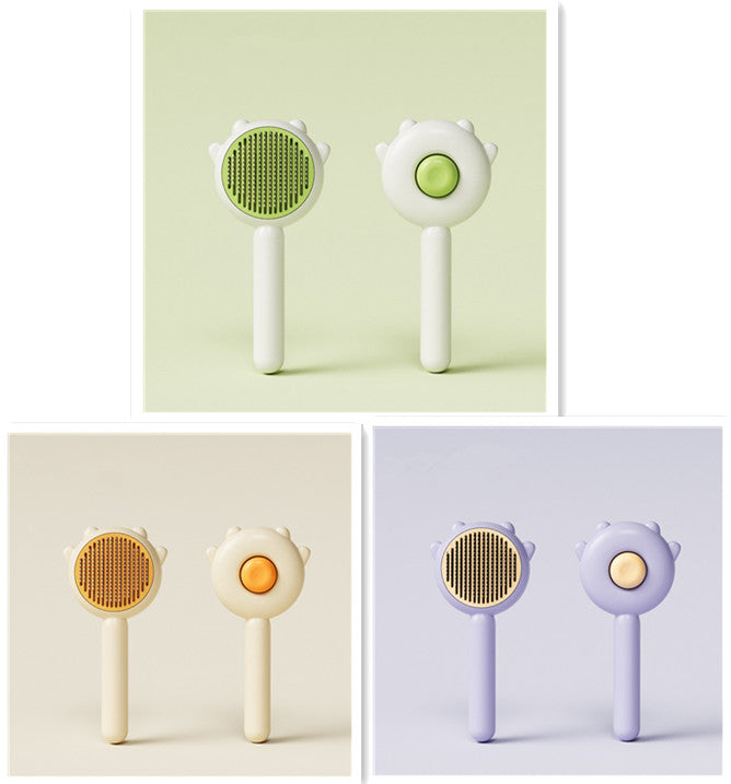 Pet Grooming Massage Comb Hair Removal Cleaning Tool