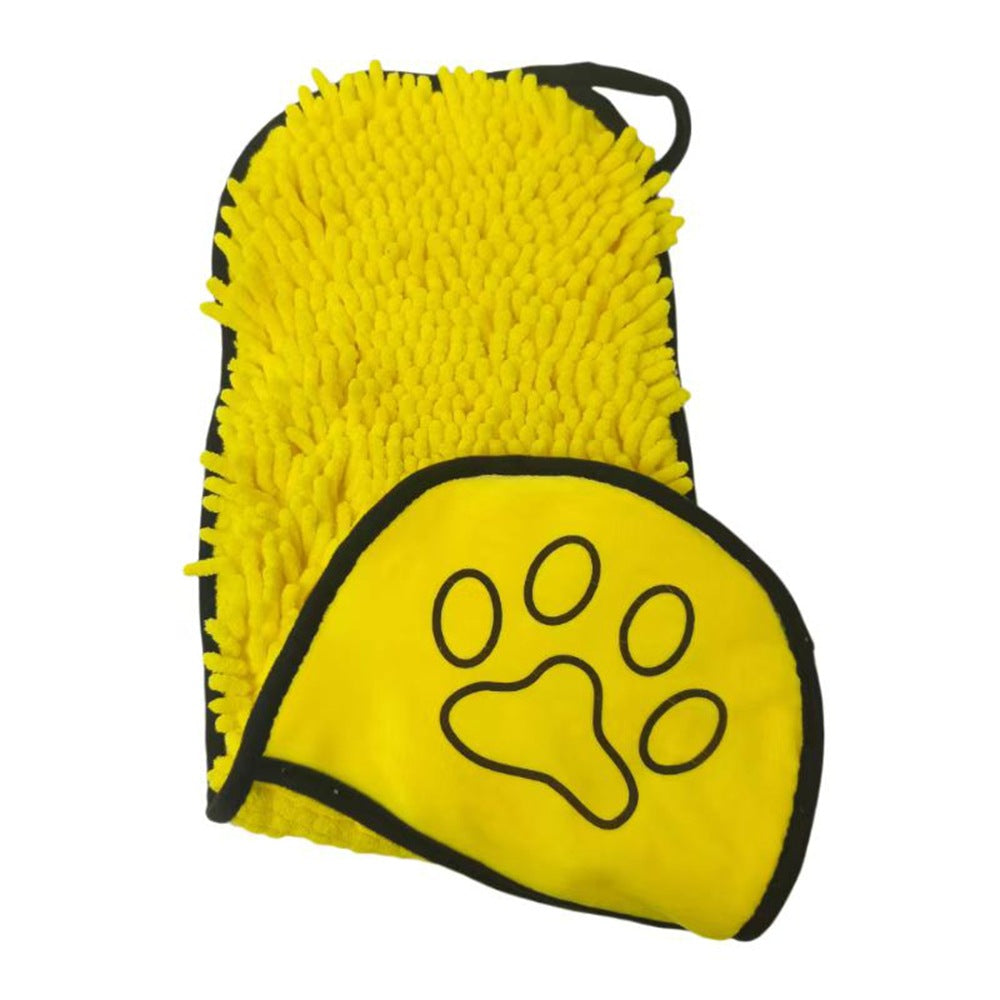 Highly Absorbent Pet Bath Towel Quick Drying Cloth