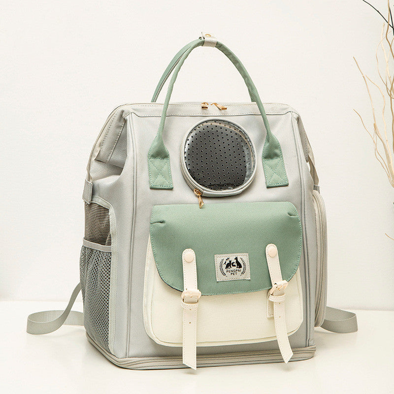 Pet Large Capacity Breathable Portable Backpack Carrier