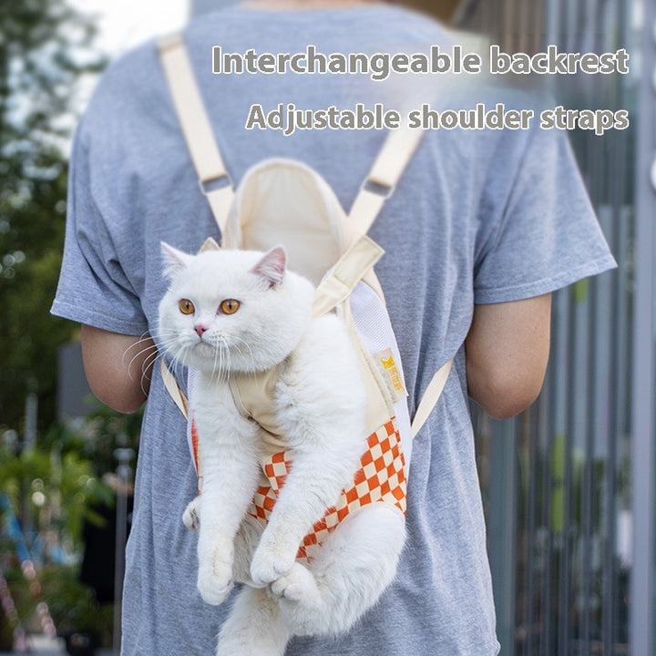 Pet Portable Chest Bag Walking Backpack Travel Carrier