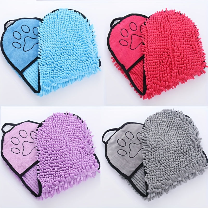 Microfiber Absorbent Quick Dry Pet Towel With Pockets