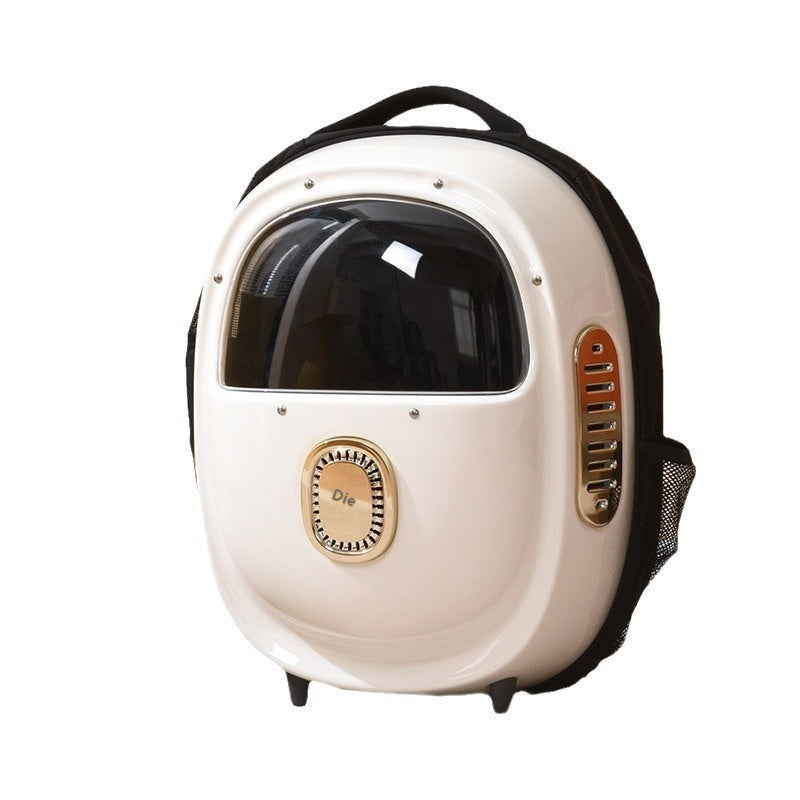 Pet Astronaut Backpack Heating Ventilated Portable Carrier Bag