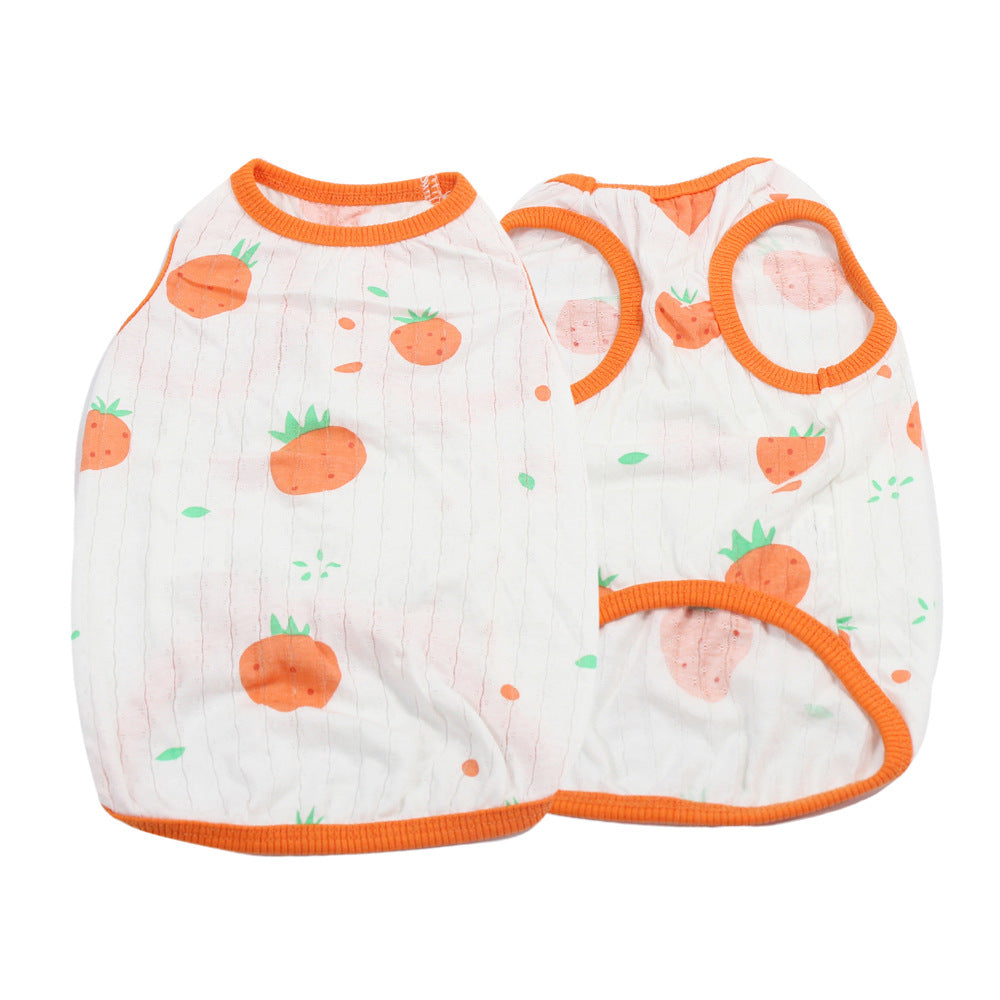 Lightweight Pet Vest Anti Lint Comfortable Breathable Wear
