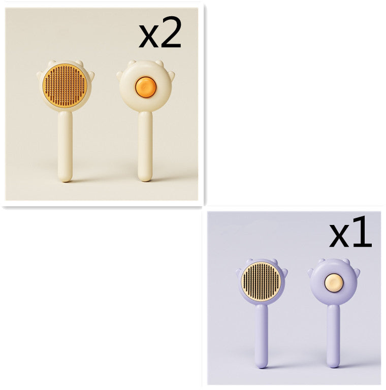 Pet Grooming Massage Comb Hair Removal Cleaning Tool