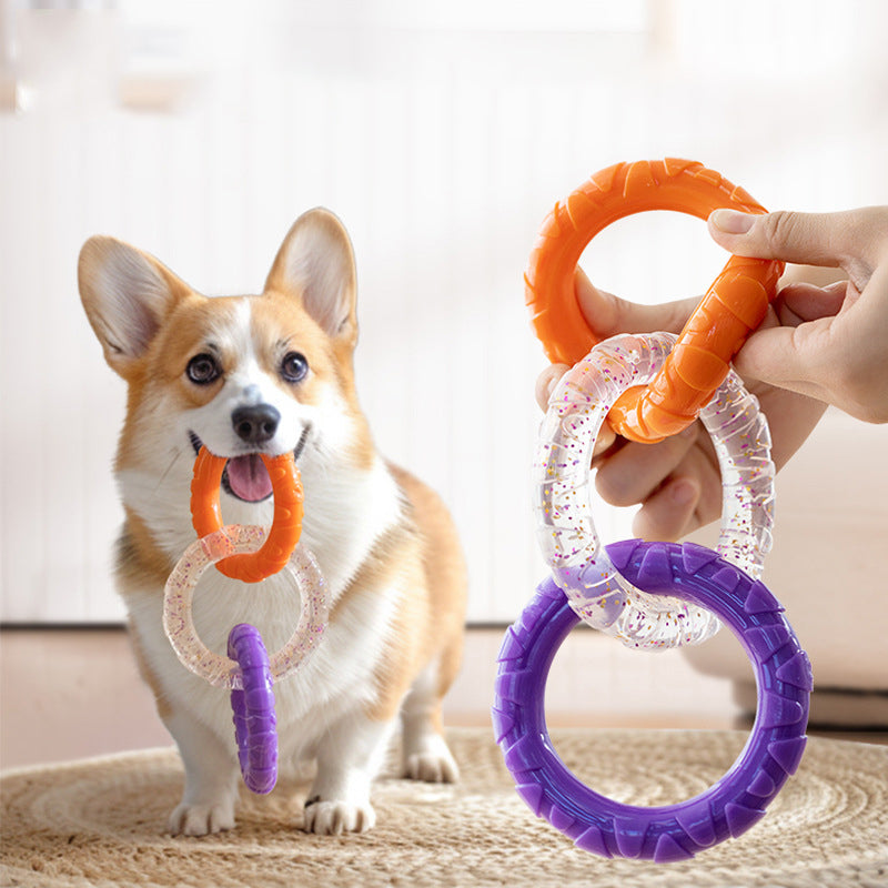 Floating Water Pet Flying Disk Training Ring Toy
