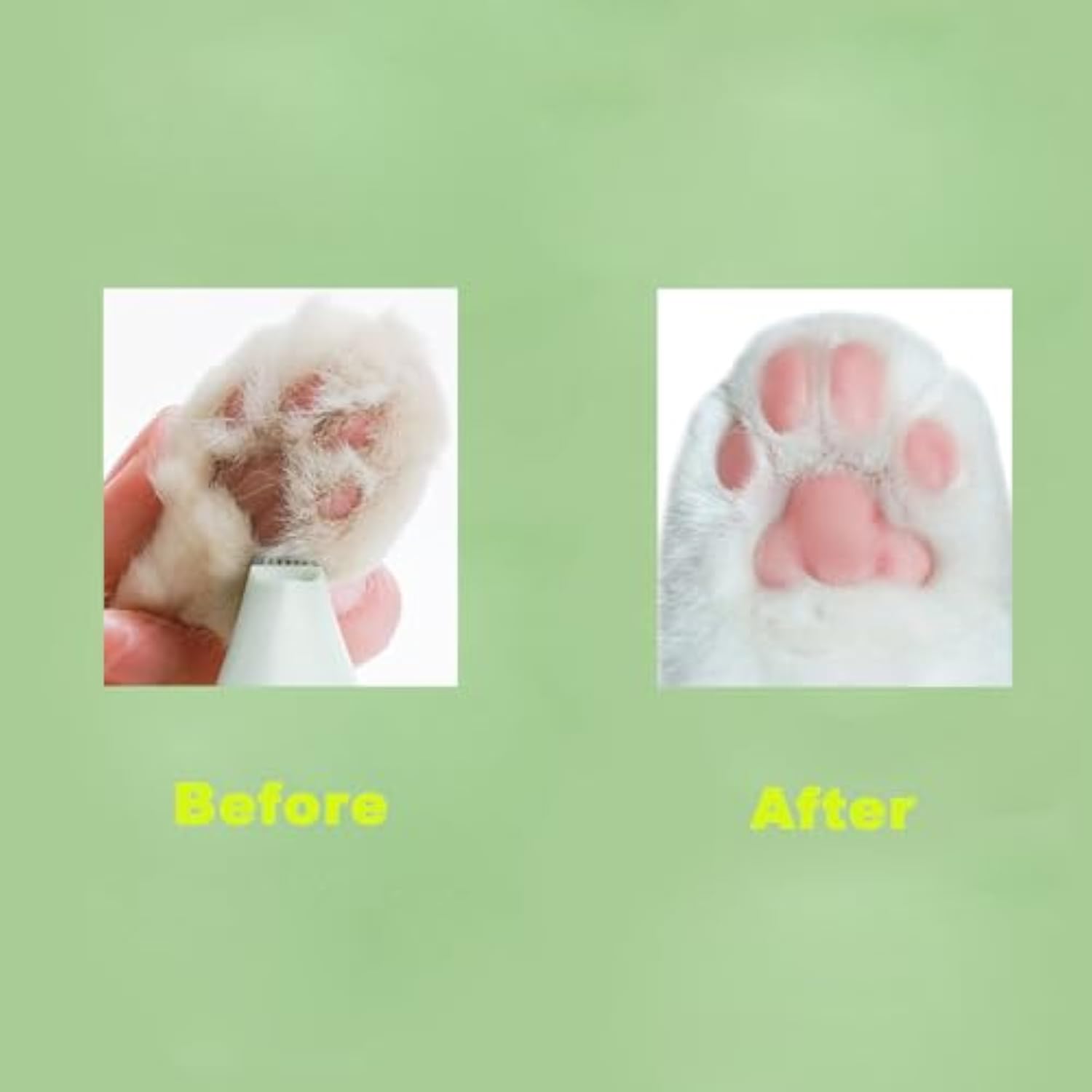 Rechargeable Pet Paw Trimmer Ergonomic Grooming Tool