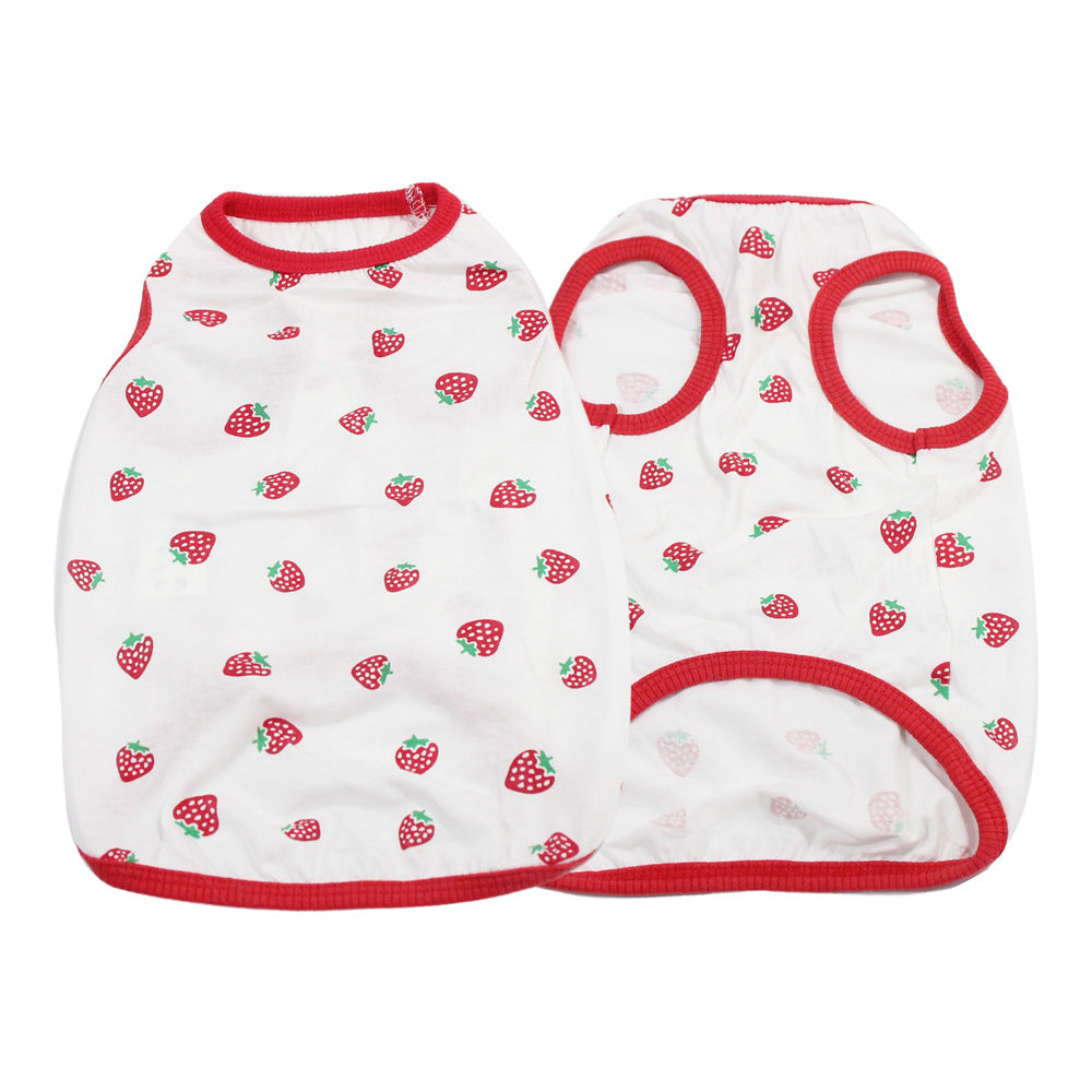 Lightweight Pet Vest Anti Lint Comfortable Breathable Wear