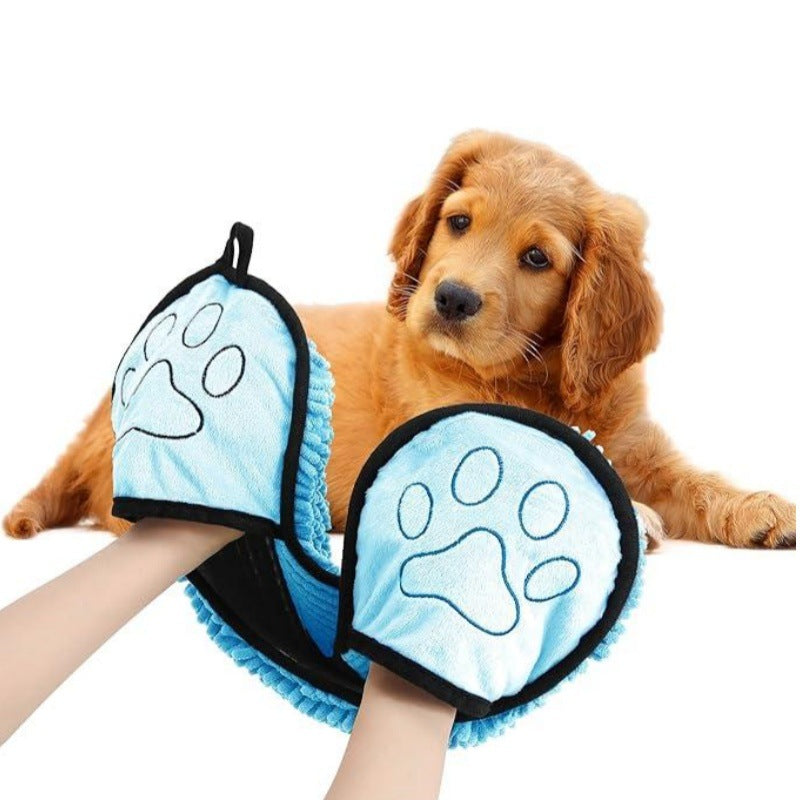 Highly Absorbent Pet Bath Towel Quick Drying Cloth