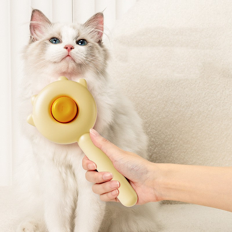 Pet Grooming Massage Comb Hair Removal Cleaning Tool
