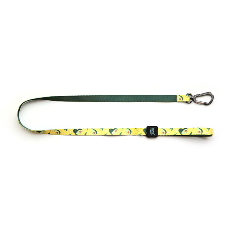 Ribbon Printed Pet Traction Rope Leash