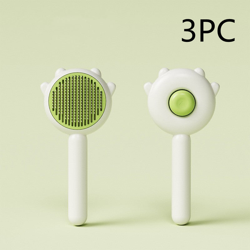Pet Grooming Massage Comb Hair Removal Cleaning Tool