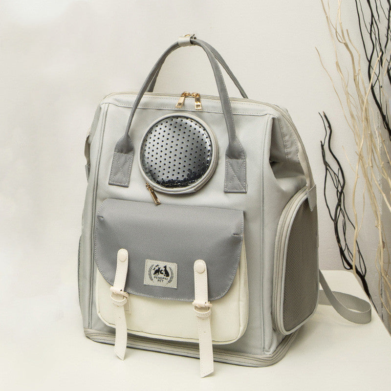 Pet Large Capacity Breathable Portable Backpack Carrier