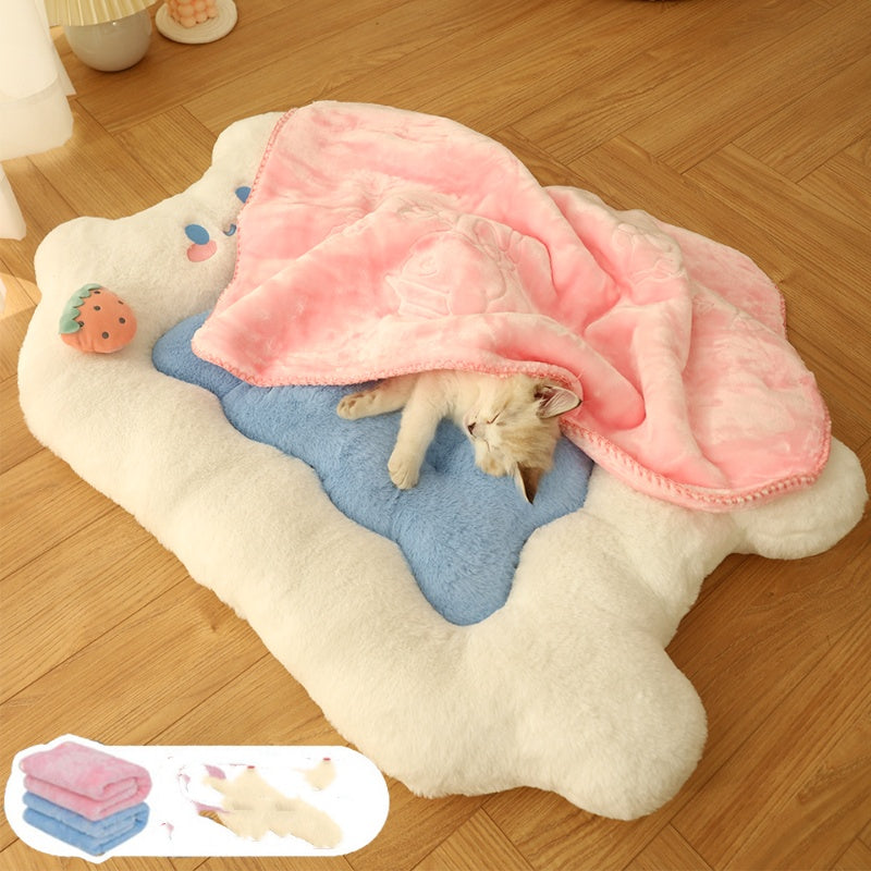 Four Seasons Warm Pet Sleeping Pad Universal Comfort Bed