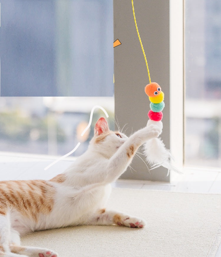 Interactive Hanging Pet Toy Rope Mouse Simulation