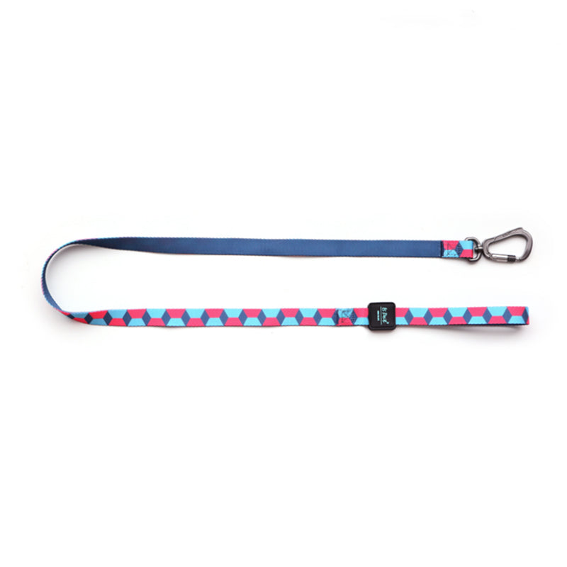 Ribbon Printed Pet Traction Rope Leash