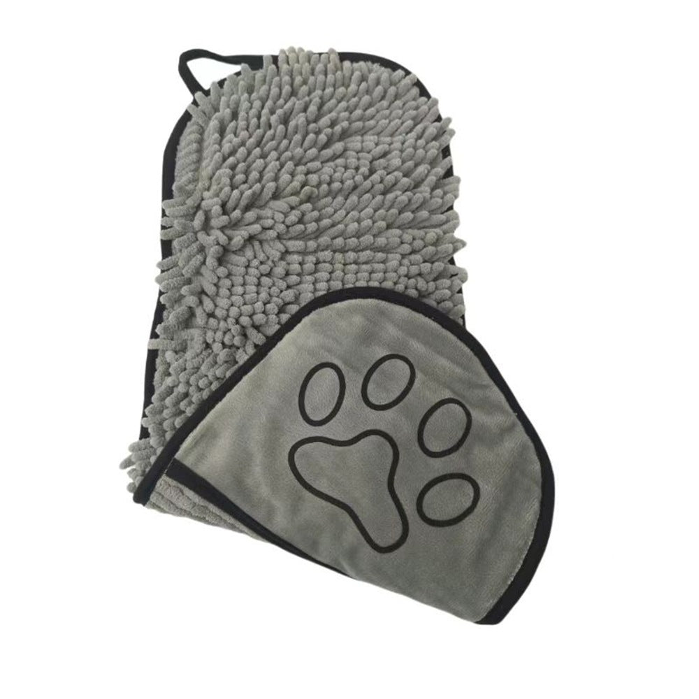 Highly Absorbent Pet Bath Towel Quick Drying Cloth