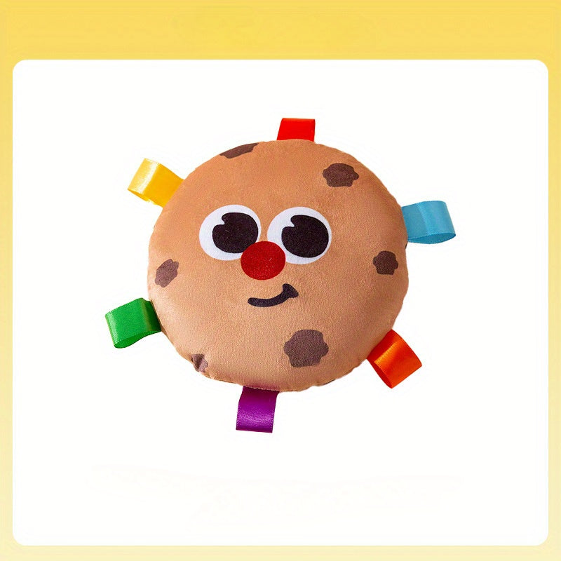 Cartoon Plush Pet Flying Disc Training Outdoor Toy