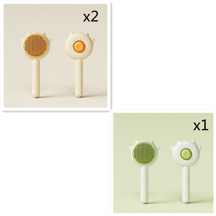 Pet Grooming Massage Comb Hair Removal Cleaning Tool
