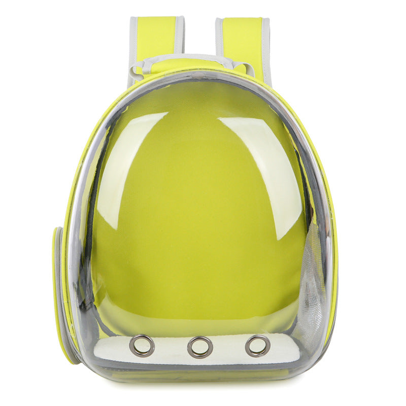 Transparent Space Pet Backpack Portable Carrier Bag