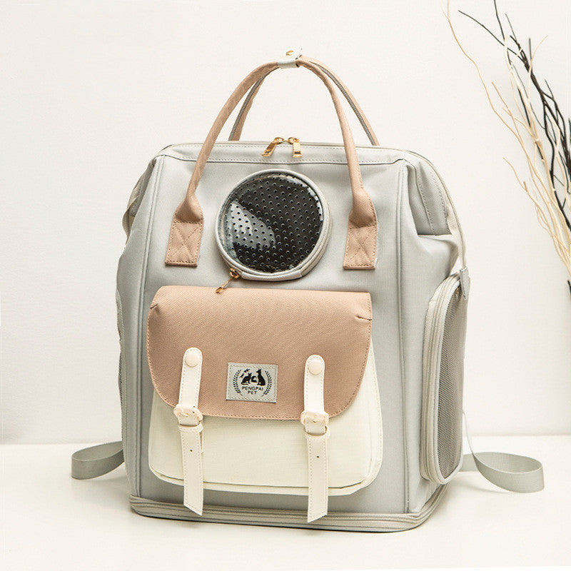 Pet Large Capacity Breathable Portable Backpack Carrier