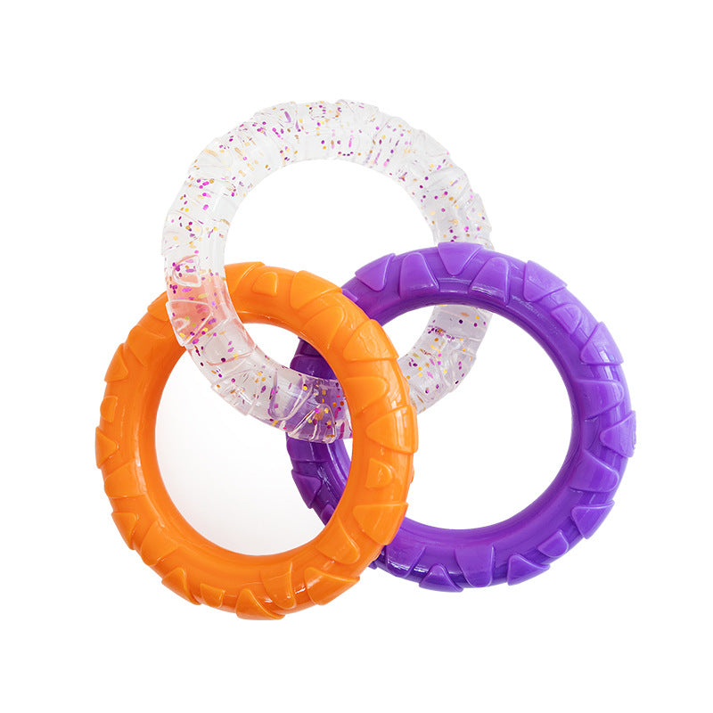 Floating Water Pet Flying Disk Training Ring Toy